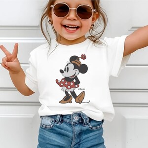 Retro Mickey Mouse Shirt, Disney Mickey Minnie Mouse Classic Pose Couple Shirt Disney Couple Matching Shirt Sweatshirt Hoodie Disneyland Tee image 10