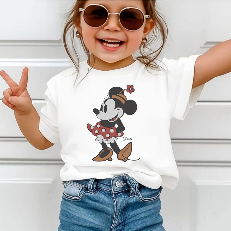 Retro Mickey Mouse Shirt, Disney Mickey Minnie Mouse Classic Pose Couple Shirt Disney Couple Matching Shirt Sweatshirt Hoodie Disneyland Tee image 10