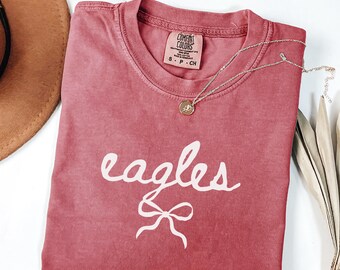 Comfort Colors Custom Mascot T-Shirt: Retro Game Day Spirit