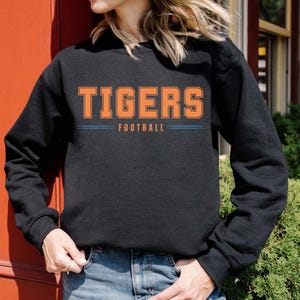 Custom Mascot Sweatshirt: School Spirit Game Day Shirt