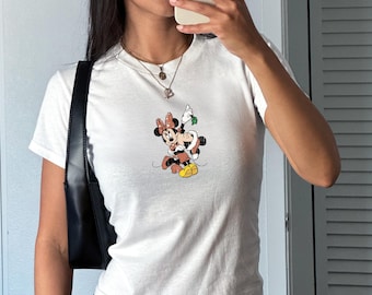 Mickey and Minnie In Love Baby Tee, Disney Vacation Shirt