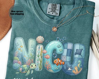 Comfort Colors® NICU Nurse Shirt , Trendy Nicu Nurse Gift, Cute nicu shirt, NICU Nurse appreciation, baby nurse shirt