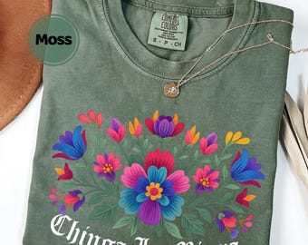 Comfort Colors® Chinga La Migra, afschaffing ijsprotest, shirt voor sociale rechtvaardigheid, T-shirt voor mensenrechten van immigranten, geen mens is illegaal, T-shirt voor latino-protest