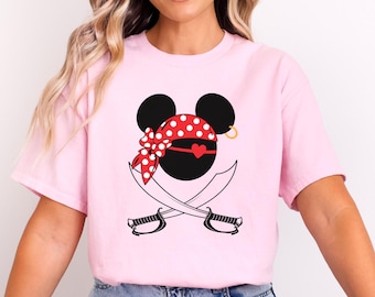 Custom Disney Pirates Family Shirt, Mickey Minnie Cruise Shirt