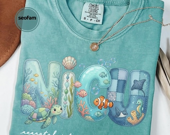 Comfort Colors® NICU Nurse Shirt , Trendy Nicu Nurse Gift, Cute nicu shirt, NICU Nurse appreciation, baby nurse shirt
