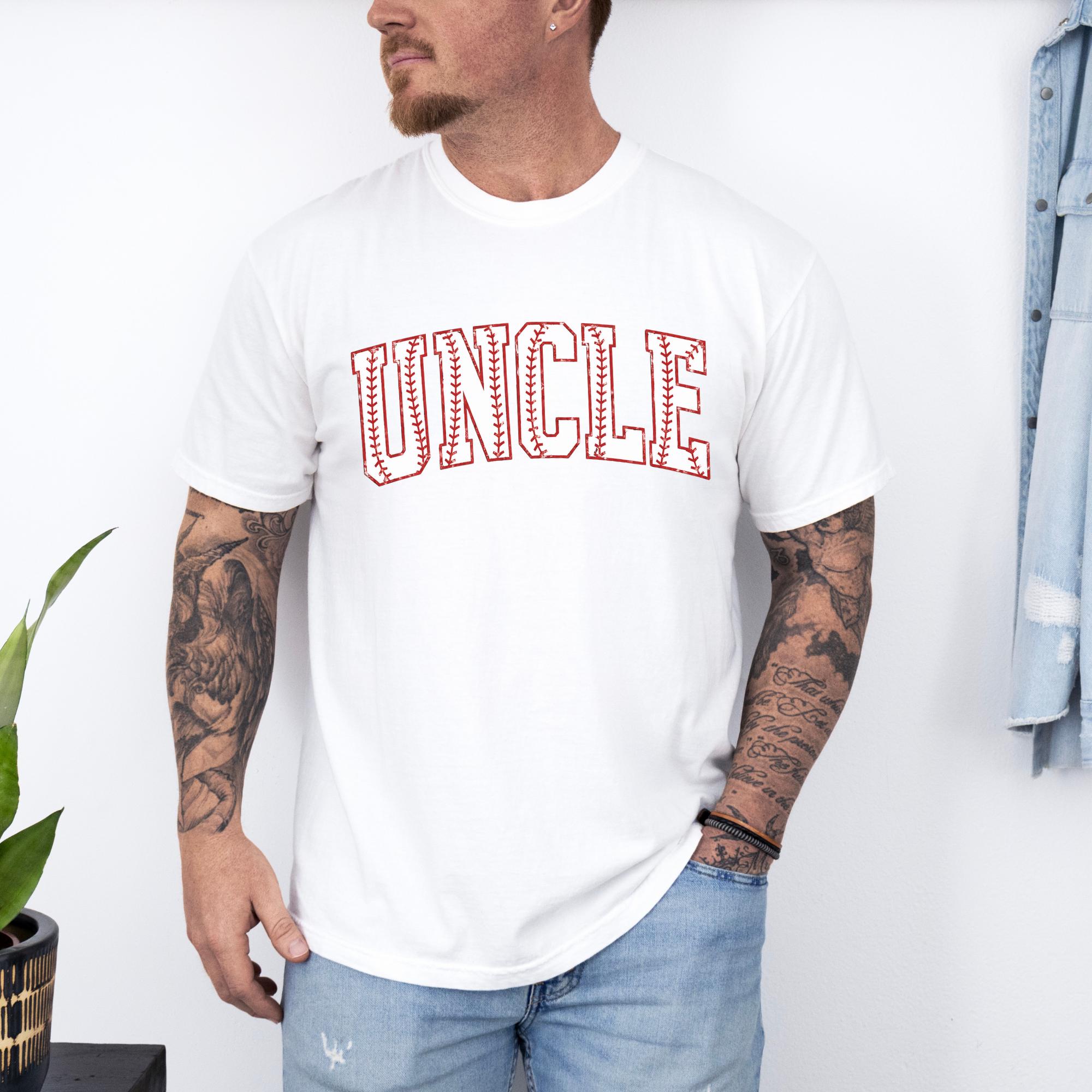 Uncle Baseball Baseball Uncle Shirt, Baseball Uncle Tshirt, Baseball Uncle Gift ...