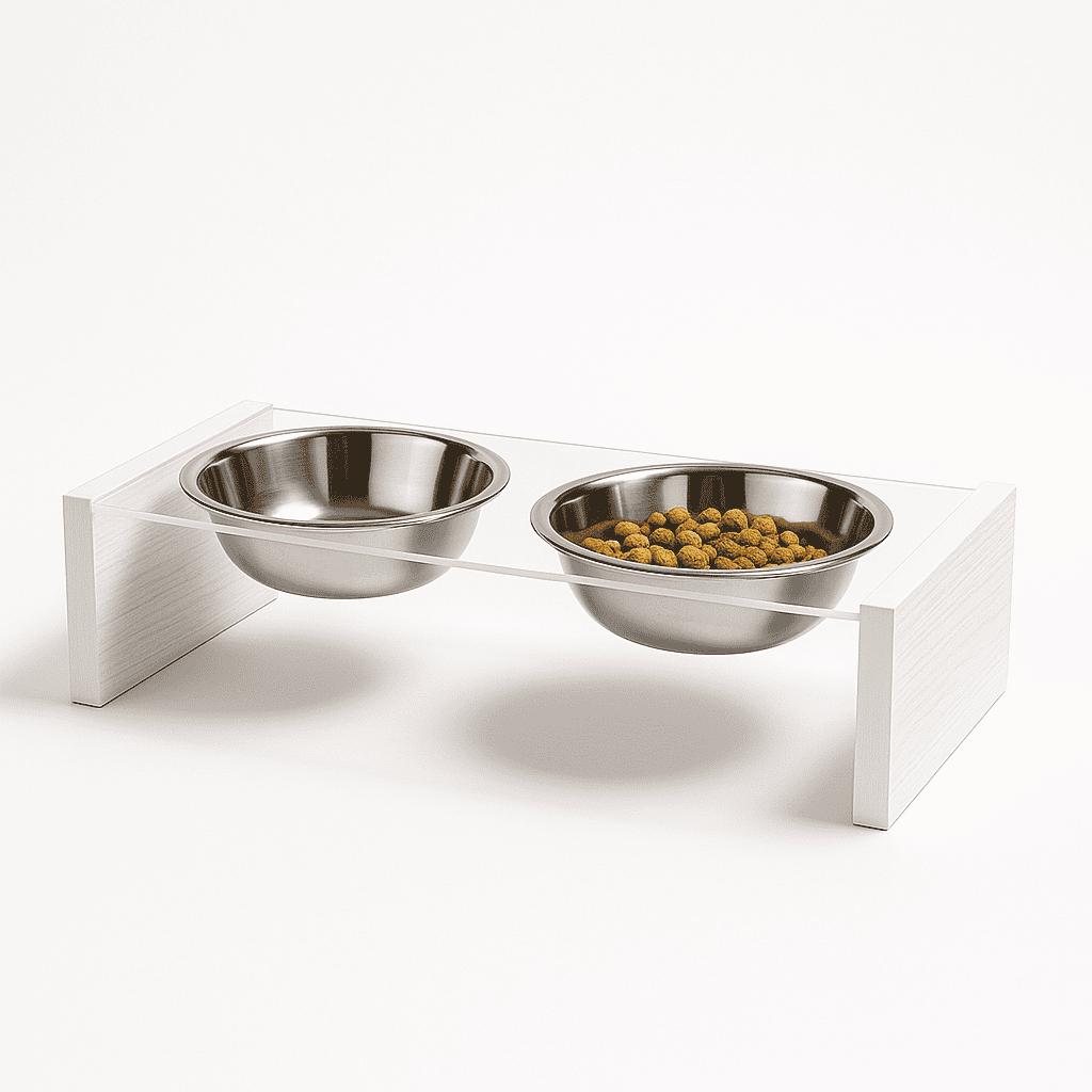 Elevated Pet Bowl Stand Acrylic - Etsy