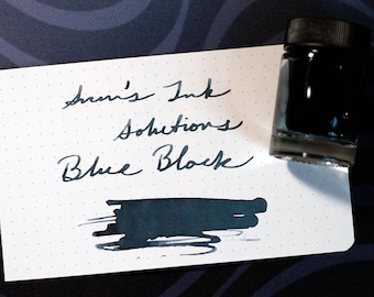Botella azul-negra de 30 ml