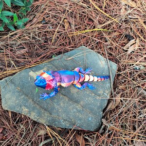 High Quality 3D Print Articulated Bearded Dragon Multi Color SPECIAL EDITION