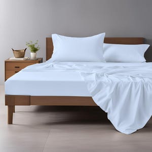 Home Prides 300 Thread Count Pure Cotton Bed Sheet Set, OEKO TEX certified,Soft  Long Staple Cotton, Deep Pocket durable bed sheet set