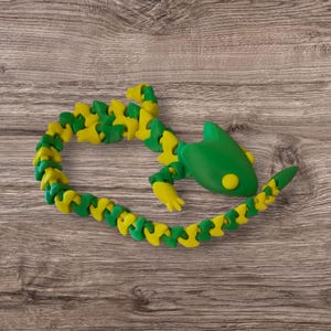 Articulated Dragon, 3D printed