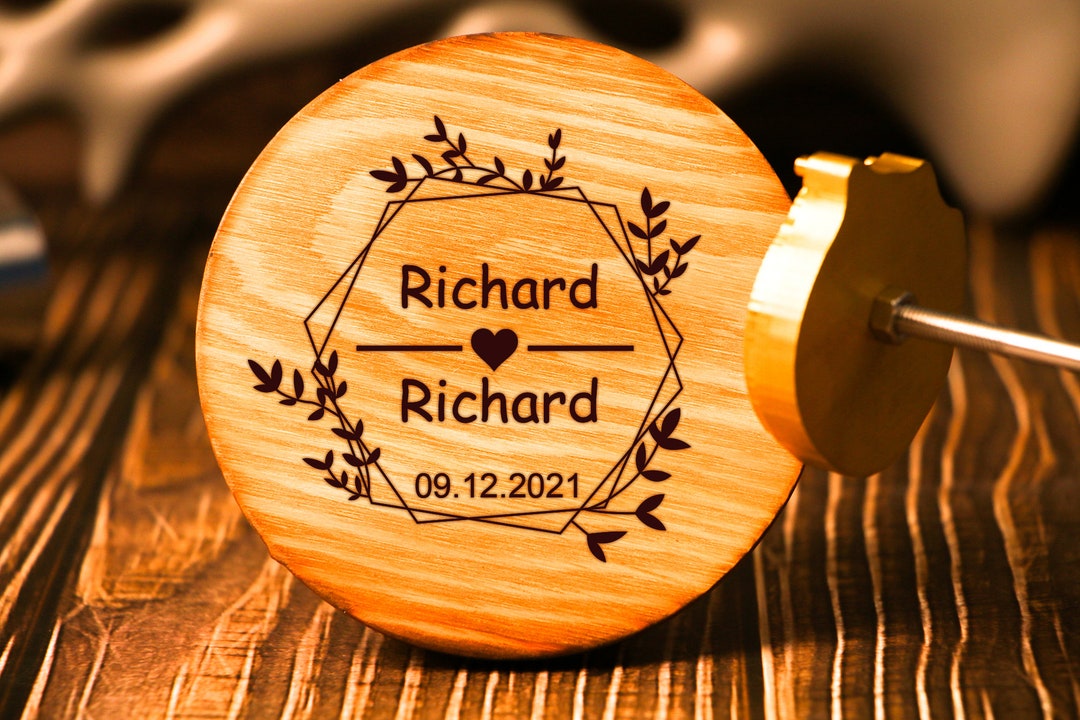Custom Wood Branding Iron Custom Stamp for Wood Wood Etsy