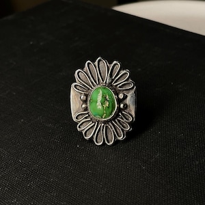 Handmade Sonoran Mountain Turquoise Ring