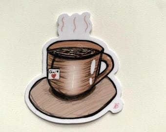 Original chai character sticker made by me (EtherealArtistry)