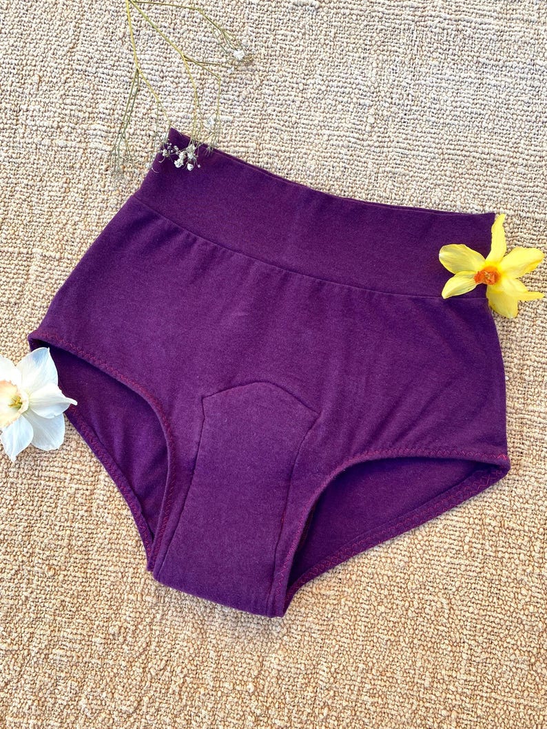Modern ~ NATURAL FIBER COTTON Period Underwear image 7