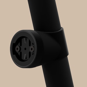 Uchwyt na radar do tylnego światła na sztycę siodła, okrągły, Ø 25,4 mm, 27,2 mm, 30,9 mm, 31,6 mm | Garmin Varia | Wahoo TRACKR | Bryton Gardia | Magene L508