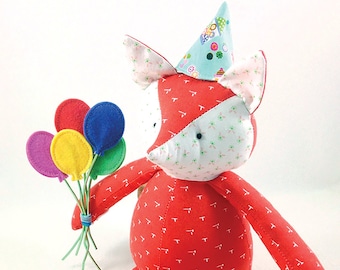 Kid Giddy Fox Doll Pattern PDF