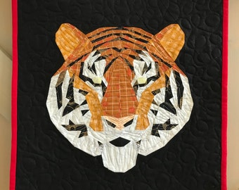 Tiger Tiger Quilt PDF Paper Piecing Pattern #27 - Year of the Tiger 2022