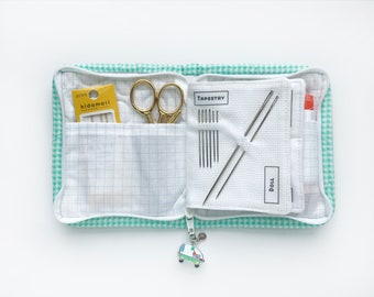 Sew Plush Planner Mini organisateur d'aiguilles - Étui à aiguilles Grab and Go