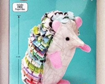 Kid Giddy Sizzix Hedgehog Die - Make Your Own Hedgehog Stuffed Animal