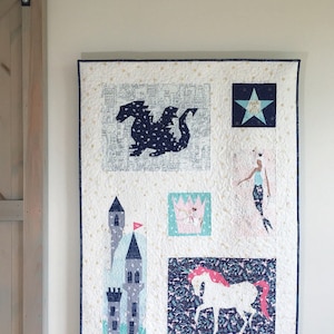 Land of Magic Quilt PDF Paper Piecing Pattern