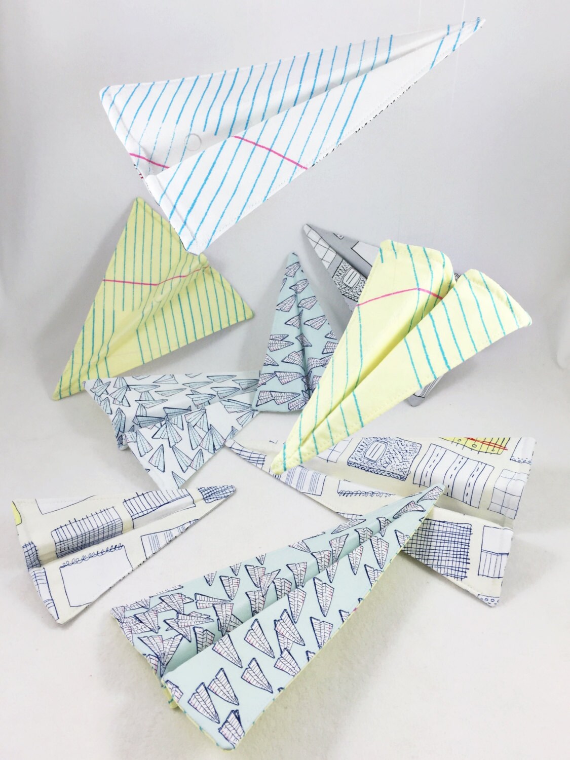 Paper Airplane Advanced Pattern Fabric Paper Airplane PDF Pattern - Etsy