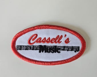 Obsession Patch - Cassell's Music Patch  - Movie Prop Iron-On - Horror Movie Patch