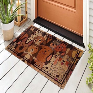 Funny Dog Doormat/ Front Doormat / Housewarming Gift / Multipurpose Doormat / Funny doormat/ Home decor / Door mat