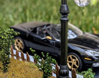 2010 Chevrolet Corvette Convertible Diorama: Realistic Scale Model Car