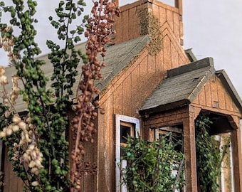 An ABANDONED RUSSIAN CHURCH, that has not been visited for a while.