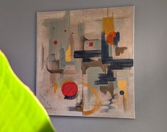 Nowoczesne malarstwo abstrakcyjne: wyjątkowa dekoracja ścienna