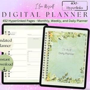 Digital Planner Undated, Goodnotes Planner, iPad Planner, Notability ...