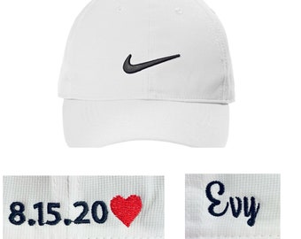 custom nike hats embroidered