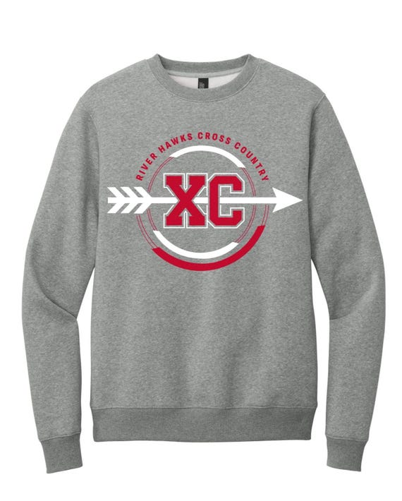 Owego XC unisex perfect weight crewneck sweatshirt in 2 color options DT1106
