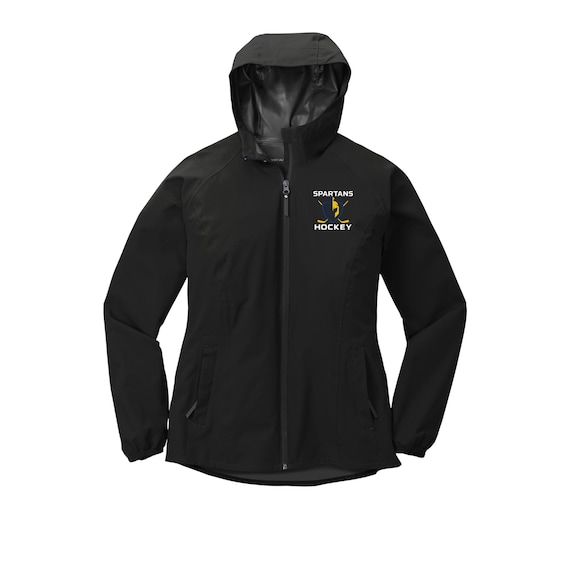 Womens cut Rain Jacket full zip performance jackets L407