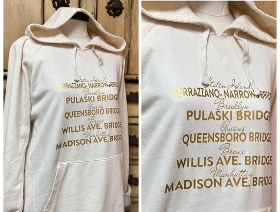 Marathon finisher hooded sweatshirt hoodie custom personalized runner  STF200 New York City NYC