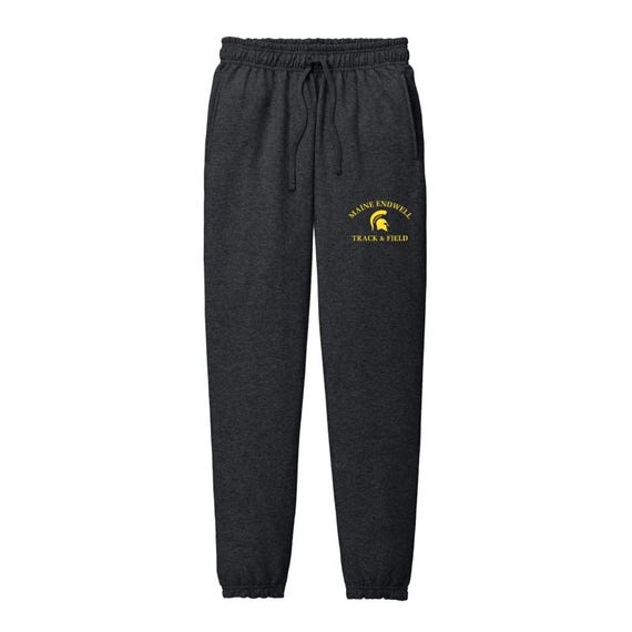 unisex core fleece joggers black or grey heather ME track & field