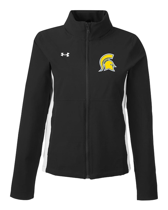 UA Womens cut Rival Stretch full zip performance jackets MECX 1390661