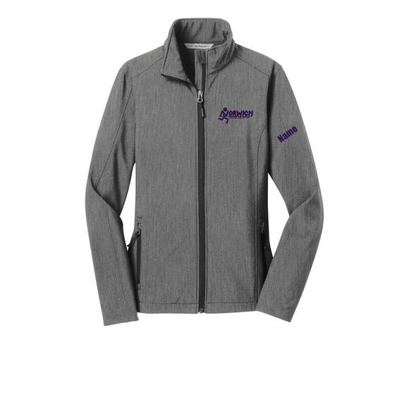 Womens water resistant bonded warm up jacket norwichxc L317