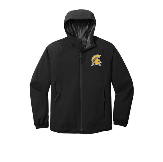 Unisex rain jacket full zip performance jackets MECX J407