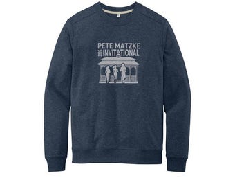 Pete Matzke Invitational Crewneck sizes XS to 2XL DT8140