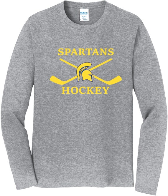 YOUTH core cotton tshirt long sleeve or short sleeve hockey PC54Y