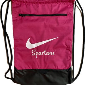 custom nike drawstring bags
