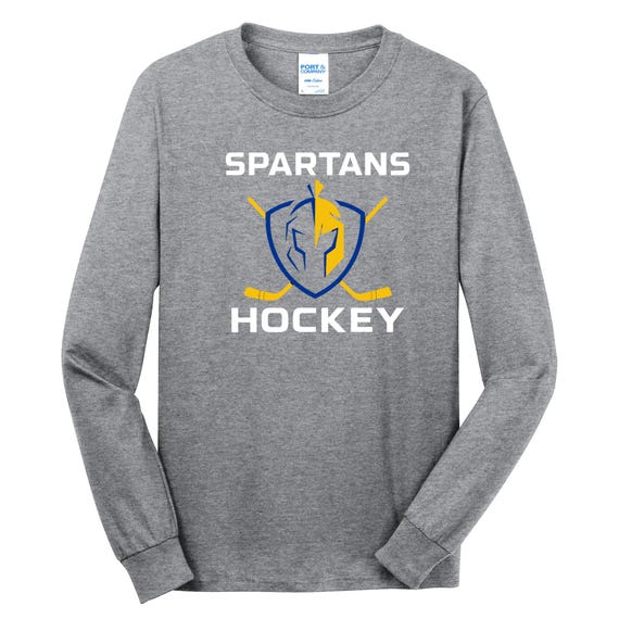 unisex core cotton tshirt long sleeve choice of 2 logos PC54LS