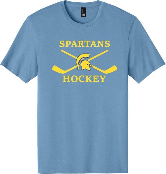 District Perfect Weight shorts sleeve tee Fan Favorite crewneck unisex hockey DT104