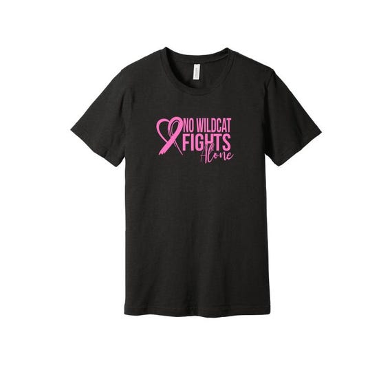 No Wildcat Fights Alone short sleeve Unisex tshirt BC3001CVC