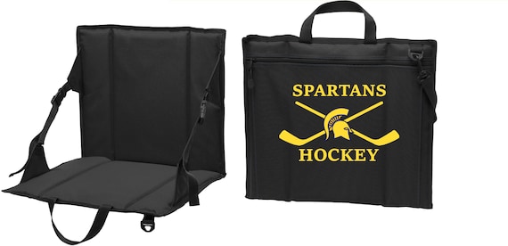 Stadium seats with spartan hockey logo BG601