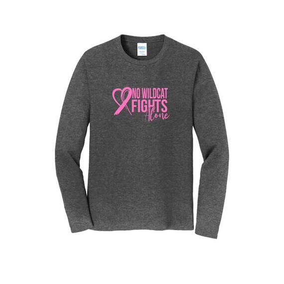 No Wildcat Fights Alone long sleeve Unisex tshirt PC450LS