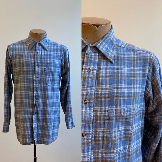 Vintage Flannel / Vintage Flannel Medium / Blue Pl