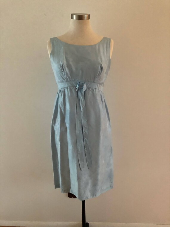 pale blue summer dress